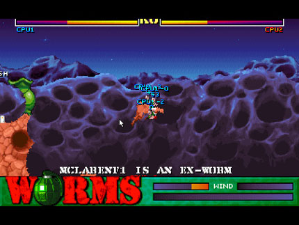 Retro-test skymac : Worms