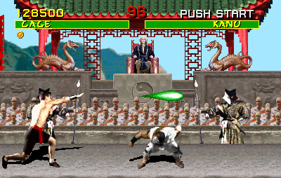 Retro-test skymac : Mortal Kombat
