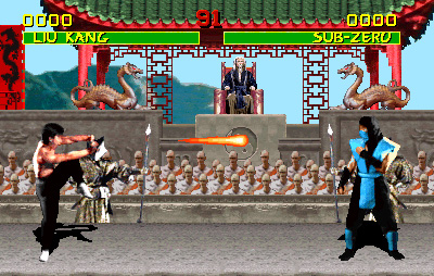 Retro-test skymac : Mortal Kombat