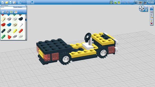 Test skymac : Lego Digital Designer