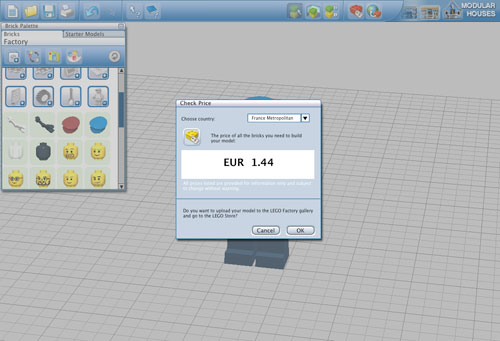 Test skymac : Lego Digital Designer