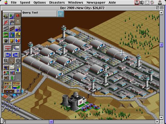 Retro-test skymac : Sim City 2000