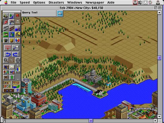 Retro-test skymac : Sim City 2000