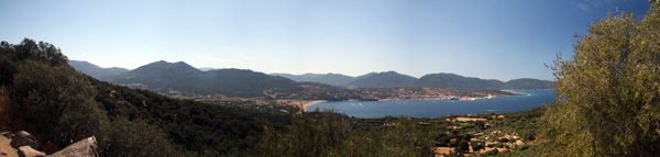 Article skymac : Panorama de la baie de Propriano