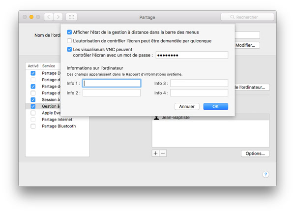 Article skymac : Utiliser le partage d'écran intégré à macOS
