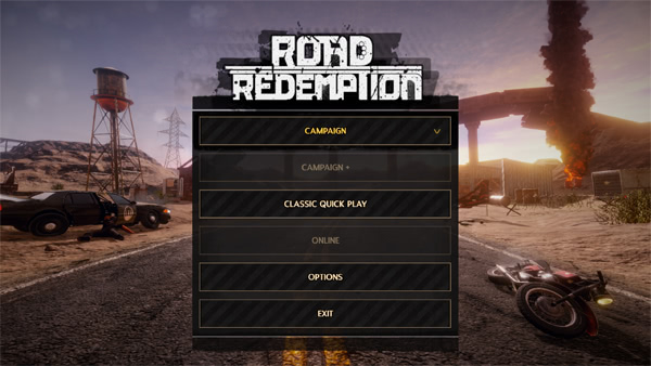 Test skymac : Road Redemption