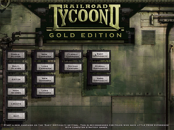 Retro-test : Railroad Tycoon 2 Gold Edition