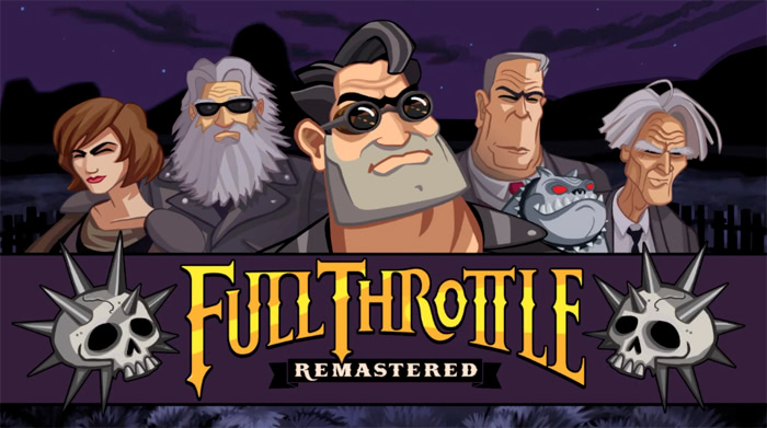 Version Remastered du jeu Full Throttle