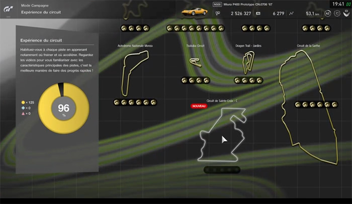 GT Sport : Circuit de Ste-Croix disponible dans l'expérience de circuit