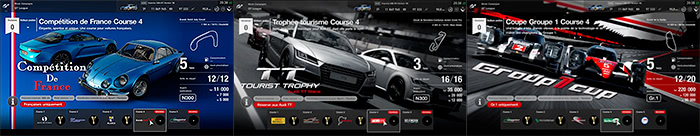 GT Sport : Nouvelles épreuves
