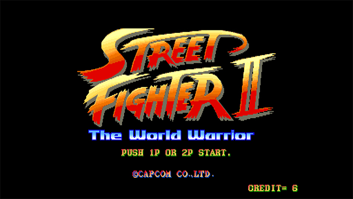 Street Fighter 2 sur MAME