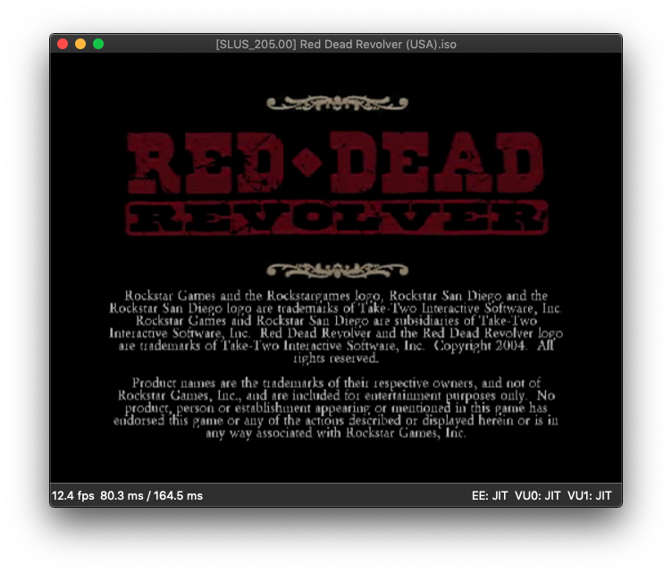 Red Dead Revolver sur DobieStation