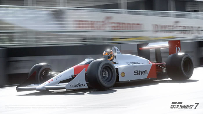 La McLaren MP4/4 d'Ayrton Senna