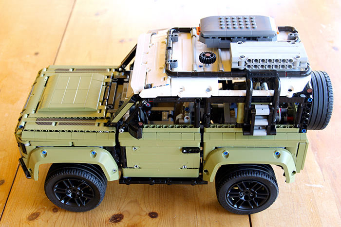Le LEGO Technic - Defender monté