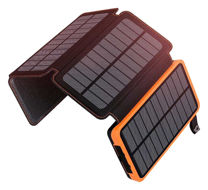 La batterie portable solaire