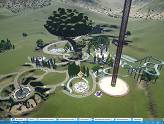 Planet Coaster - Vue du parc