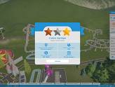 Planet Coaster - Objectif atteint, mon parc a 3 étoiles