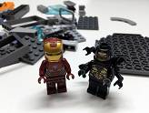 LEGO Marvel Avengers : La Salle des armures d’Iron Man - Premières figurines