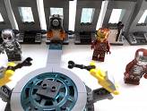 LEGO Marvel Avengers : La Salle des armures d’Iron Man - Zoom sur les armures