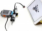 LEGO Technic - Le bolide télécommandé - Le boitier à pile, attaché