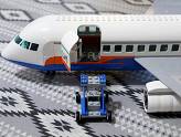 LEGO City : L\'avion de passagers - La porte et l\'escalier