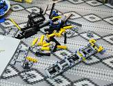 LEGO Technic - La Grue Mobile - Le chassis, étape 3