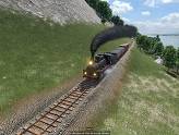 Transport Fever 2 - Un train à flanc de montagne