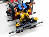 LEGO - Jeep Wrangler Rubicon - Le train arrière avec ses amortisseurs