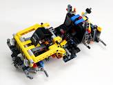 LEGO - Jeep Wrangler Rubicon - Le bloc avant avance bien, il ne manque plus que le capot