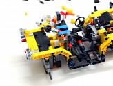 LEGO - Jeep Wrangler Rubicon - Mise en place du bloc arrière
