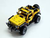 LEGO - Jeep Wrangler Rubicon - La Jeep est terminée