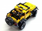 LEGO - Jeep Wrangler Rubicon - Vue de l\'arrière