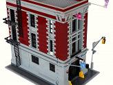 LEGO Ghostbusters - Quartier Général - Vue d\'ensemble