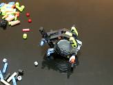 LEGO Technic - Monster Jam Grave Digger - Le moteur à rétro-friction, base du chassis