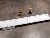 LEGO Harry Potter - Le Poudlard Express - Début de la construction du quai de gare