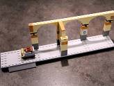 LEGO Harry Potter - Le Poudlard Express - Le quai avec le porte-bagages