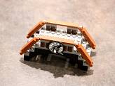 LEGO Harry Potter - Le Poudlard Express - Et le passage au dessus des rails, avec l\'horloge