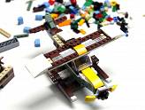 LEGO Creator - La péniche au bord du fleuve - L\'hydravion terminé
