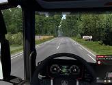 Euro Truck Simulator 2 - Arrivée en forêt, à la sortie de Bourges