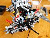 LEGO Technic : Land Rover Defender - Ajout du moteur 6 cylindres en ligne