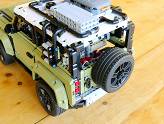 LEGO Technic : Land Rover Defender - Zoom sur le coffre