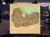 The Elder Scroll Online - Carte de la zone