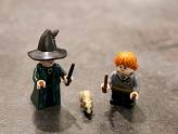 LEGO Harry Potter - Poudlard : Le cours de métamorphose - Ron et le professeur
