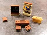 LEGO Harry Potter - Poudlard : Le cours de métamorphose - Les accessoires de la classe
