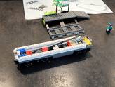 LEGO City - Le Train de Voyageurs Express - La motrice sur ses roues