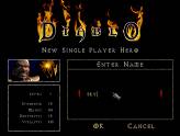 Retro-test : Diablo - Création d\'un personnage