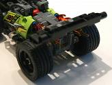 LEGO Technic - Zack \'Tout feu\' - Zoom face arrière