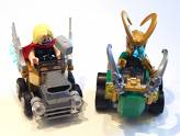 LEGO de Pâques - Thor et Loki en voitures