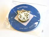 Unboxing - Wootbox Juin 2017 - Pin\'s Transformers