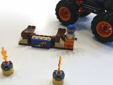 LEGO - Monster Truck - Zoom sur le tremplin